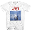 Jaws-Outlined Poster-White Adult S/S Tshirt | Clothing, Shoes & Accessories:Men's Clothing:T-Shirts - Coastline Mall
