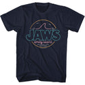 Jaws - Jawsline | Navy S/S Adult T-Shirt - Coastline Mall
