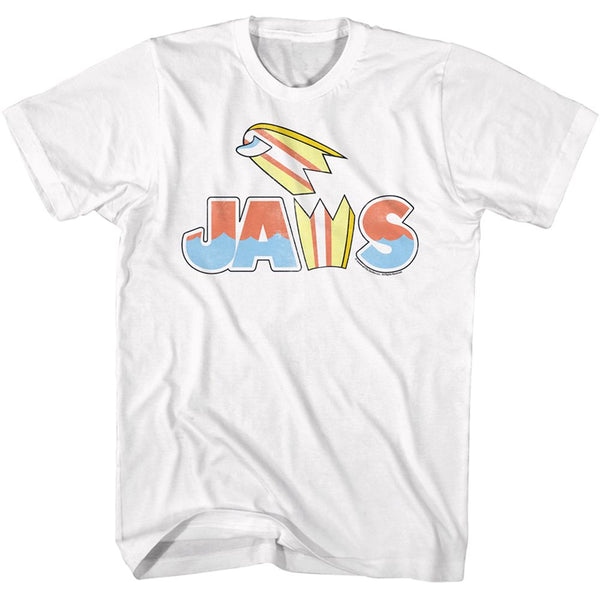 Jaws - Broken Surfboard | White Short Sleeve Adult T-Shirt - Coastline Mall