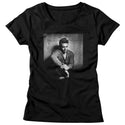 James Dean-He'S Dark N Stuff-Black Ladies S/S Tshirt - Coastline Mall