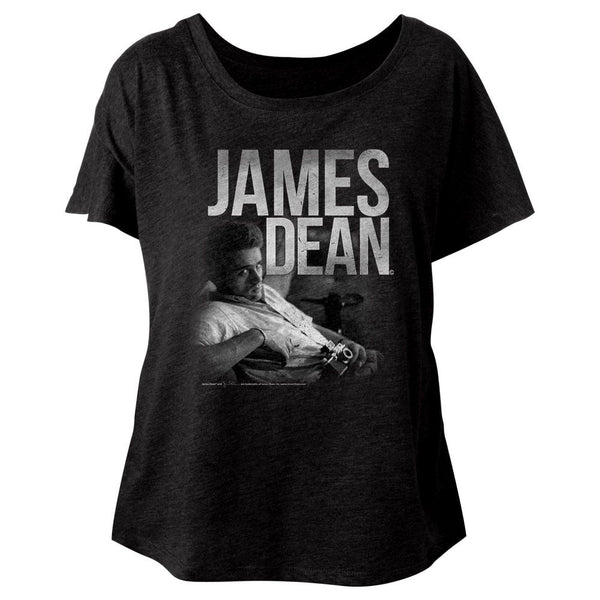 James Dean-Bfd-Vintage Black Ladies S/S Dolman - Coastline Mall