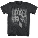 James Dean-Dream-Black Heather Adult S/S Tshirt - Coastline Mall