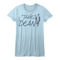 James Dean-J Dizzle-Light Blue Juniors S/S Tshirt - Coastline Mall