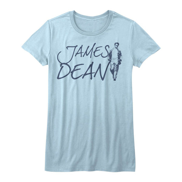 James Dean-J Dizzle-Light Blue Juniors S/S Tshirt - Coastline Mall