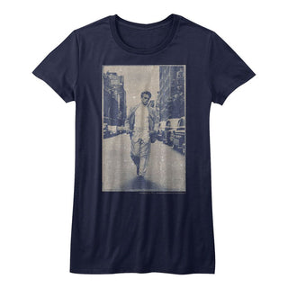 James Dean-Vintage Dean-Navy Ladies S/S Tshirt - Coastline Mall
