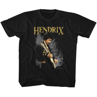 Jimi Hendrix-Hendirx-Black Toddler-Youth S/S Tshirt - Coastline Mall