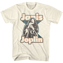 Janis Joplin-Janis-Natural Adult S/S Tshirt - Coastline Mall