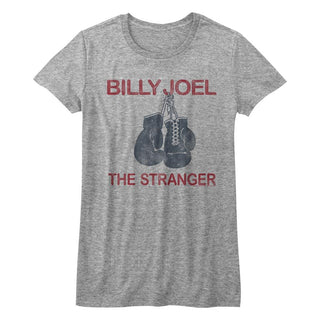 Billy Joel-The Stranger-Athletic Heather Ladies S/S Tshirt - Coastline Mall