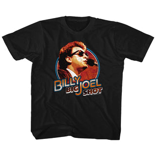 Billy Joel-Big Shot-Black Toddler-Youth S/S Tshirt - Coastline Mall