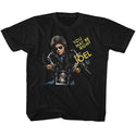 Billy Joel - You May Be Right Logo Black Toddler Youth Short Sleeve T-Shirt tee - Coastline Mall