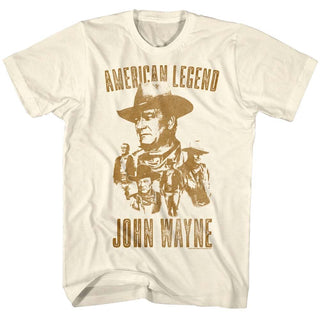 John Wayne-John Wayne-Natural Adult S/S Tshirt - Coastline Mall