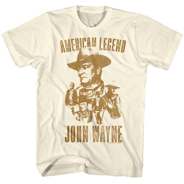 John Wayne-John Wayne-Natural Adult S/S Tshirt - Coastline Mall