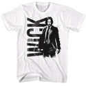 John Wick-John Wick Bw John Wick-White Adult S/S Tshirt