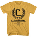 John Wick-John Wick Continental Nyc Dark-Ginger Adult S/S Tshirt