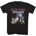 Killer Klowns-Klowns In Space-Black Adult S/S Tshirt - Coastline Mall