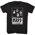 Kiss-Kiss Tonight-Black Adult S/S Tshirt - Coastline Mall