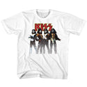 Kiss - Kiss Band | White S/S Youth T-Shirt - Coastline Mall