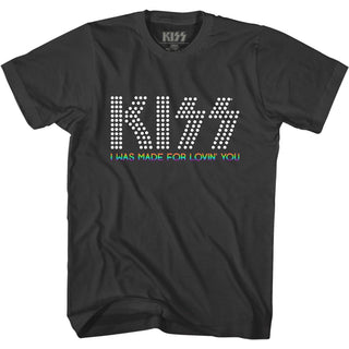 Kiss-Lovin You Rainbow-Smoke Adult S/S Tshirt - Coastline Mall