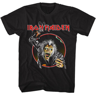 Iron Maiden-Iron Maiden Claw-Black Adult S/S Tshirt