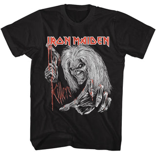 Iron Maiden-Iron Maiden Killers-Black Adult S/S Tshirt
