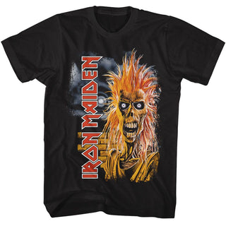 Iron Maiden-Iron Maiden-Black Adult S/S Tshirt