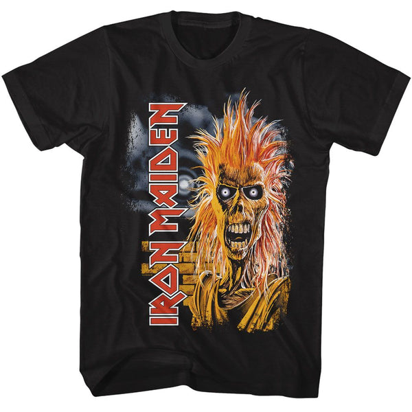 Iron Maiden-Iron Maiden-Black Adult S/S Tshirt