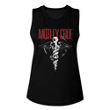 Motley Crue - Dr. Feel Good Logo Black Ladies Muscle Tank T-Shirt tee - Coastline Mall