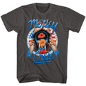 Motley Crue - Legs Logo Smoke Short Sleeve Adult Soft Slim Fit Unisex Jersey T-Shirt tee - Coastline Mall
