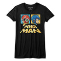 Mega Man-Boxy-Black Ladies S/S Tshirt - Coastline Mall
