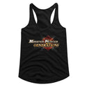 Monster Hunter-Mhg Logo-Black Ladies Racerback - Coastline Mall