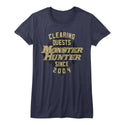 Monster Hunter-Mh Since04-Navy Ladies S/S Tshirt - Coastline Mall