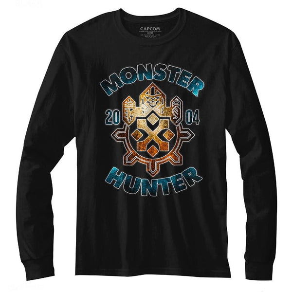 Monster Hunter-Monsterhunter-Black Adult L/S Tshirt - Coastline Mall