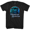 Monster Hunter-Mh-Black Adult S/S Tshirt - Coastline Mall
