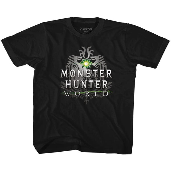 Monster Hunter-Mhw Logo-Black Toddler-Youth S/S Tshirt - Coastline Mall