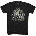 Monster Hunter-Mhw Logo-Black Adult S/S Tshirt - Coastline Mall