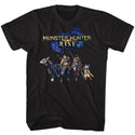 Monster Hunter - The Whole Crew | Black S/S Adult T-Shirt  - Coastline Mall