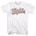 Major League-Major-White Adult S/S Tshirt - Coastline Mall