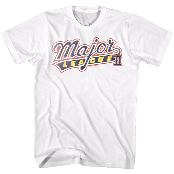 Major League-Major-White Adult S/S Tshirt - Coastline Mall