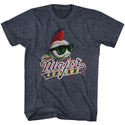 Major League-Mohawk-Navy Heather Adult S/S Tshirt - Coastline Mall