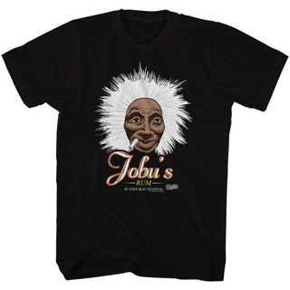 Major League-Jobu'S Rum-Black Adult S/S Tshirt - Coastline Mall