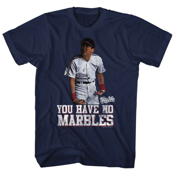 Major League-Marbles-Navy Adult S/S Tshirt - Coastline Mall