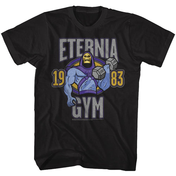 Masters Of The Universe-Eternia Gym-Black Adult S/S Tshirt - Coastline Mall