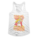 Masters Of The Universe-She Ra-White Ladies Racerback - Coastline Mall