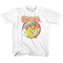 Masters Of The Universe-Rainbow Sword-White Toddler-Youth S/S Tshirt - Coastline Mall