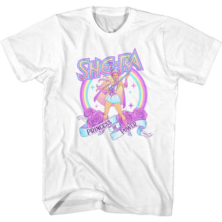 Masters Of The Universe-Pastel Goodness-White Adult S/S Tshirt - Coastline Mall