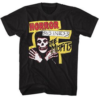 Misfits-Misfits Horror Business-Black Adult S/S Tshirt