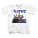NSYNC-Want You Back-White Toddler-Youth S/S Tshirt - Coastline Mall