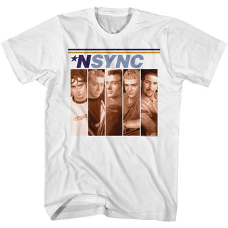 NSYNC-Boxes-White Adult S/S Tshirt - Coastline Mall