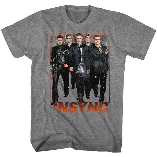 NSYNC-Struttin-Graphite Heather Adult S/S Tshirt - Coastline Mall