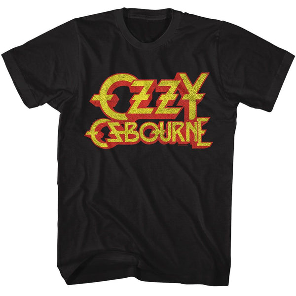 Ozzy Osbourne-Ozzy Logo Classic-Black Adult S/S Tshirt